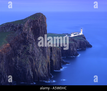 GB - SCOTLAND: Neist Point Lighthouse on the Isle of Skye Stock Photo