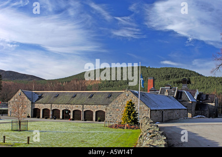 Royal Lochnagar Distillery in Deeside Highland Scotland Stock Photo