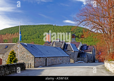 Royal Lochnagar Distillery in Deeside Highland Scotland Stock Photo