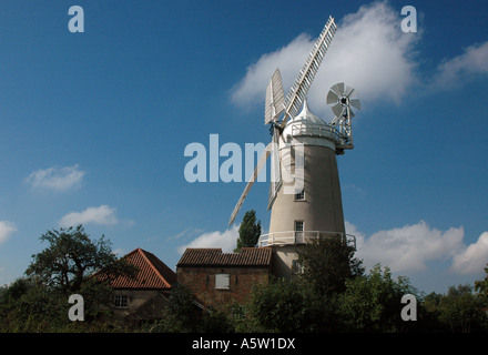 Denver Windmill Norfolk England UK Stock Photo