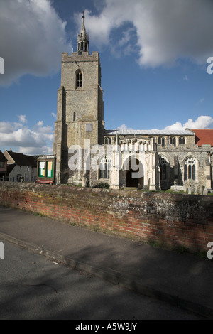 Saint Mary church, Boxford, Suffolk, England Stock Photo