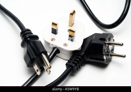 travel, adaptor, different, sorts, of, mains, plugs, incompatability, international, travel, buisness, Incompatible, incompatibl Stock Photo