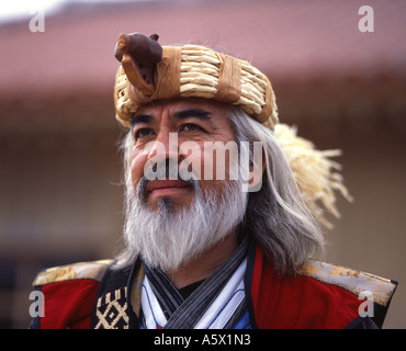 Ainu Man - Ainu are the aboriginal people of Hokkaido, Japan's most ...