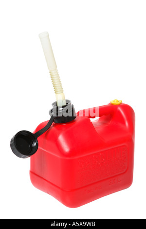 Gasoline container Stock Photo