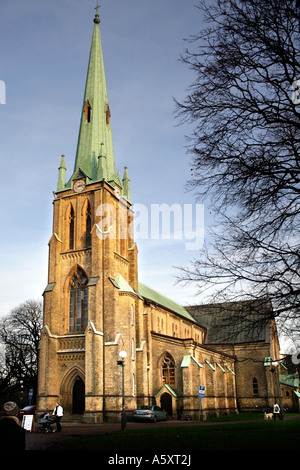 Haga church in Gothenburg by architect Adolf Edelsvärd  was one of the first churches built in the Neo Gothic style in Sweden Stock Photo