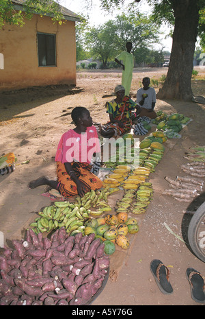 Street market in Juba, South Sudan Stock Photo