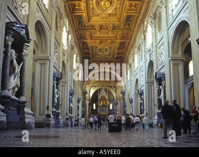 The Vatican Basillica of San Giovanni in Rome Stock Photo