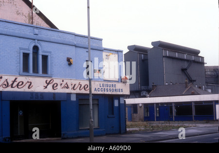 Death of industrial town in the Midland of England Stock Photo