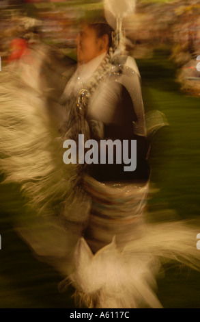 Southern California Indian tribes at a Pow Wow in Indio California Stock Photo