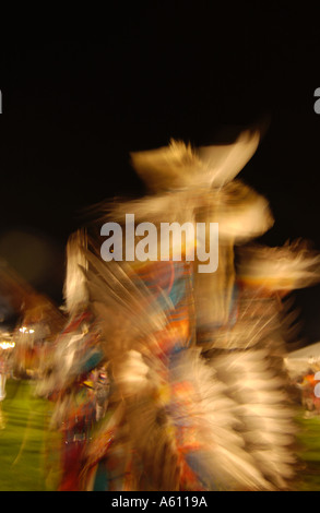 Southern California Indian tribes at a Pow Wow in Indio California Stock Photo