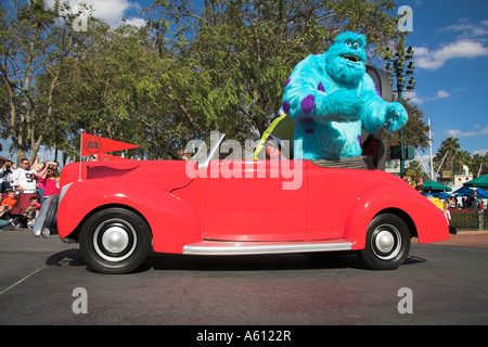 Sulley, Monsters Inc, Disney Stars And Motor Cars Parade, Disney Mgm 