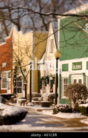 Shops in Long Grove Illinois Stock Photo - Alamy