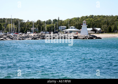 Georgian Bay on Lake Huron in Ontario Canada Stock Photo