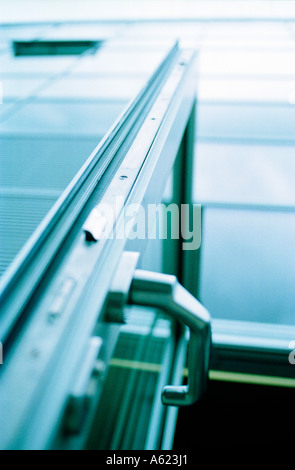 Close-up of door handle Stock Photo