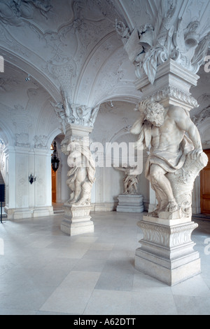 Wien, Oberes Belvedere, Foyer Stock Photo