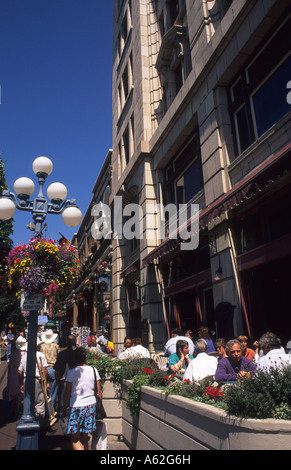 City of victoria british columbia in june Stock Photo - Alamy
