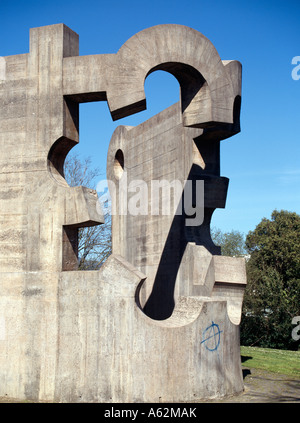 Sculpture Our Father´s House by Eduardo Chillida In Parque De Los ...