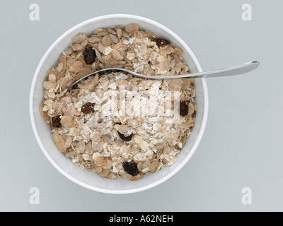 Muesli shot with professional medium format digital camera Stock Photo