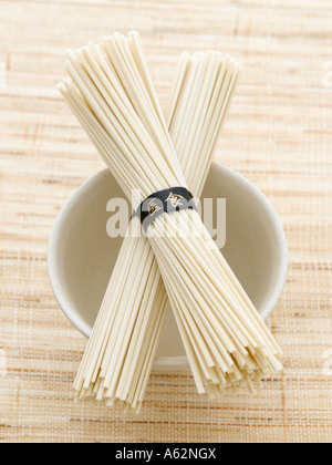 Noodles shot with professional medium format digital camera Stock Photo