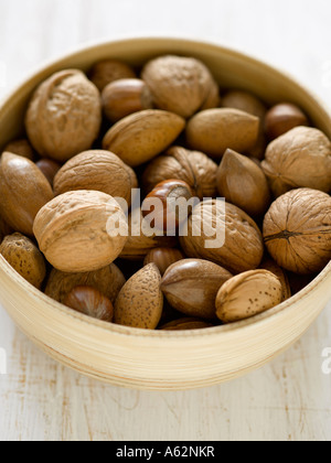 Nuts shot with professional medium format digital camera Stock Photo
