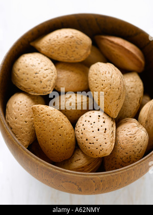 Almonds shot with professional medium format digital camera Stock Photo