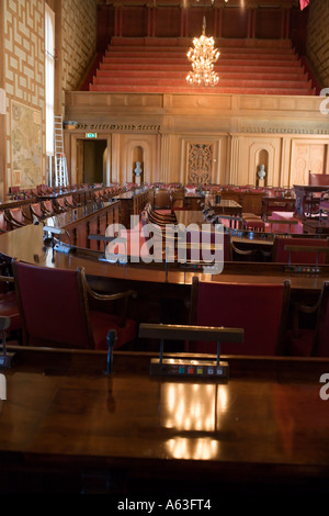 Council chamber at the City Hall in Stockholm Stock Photo