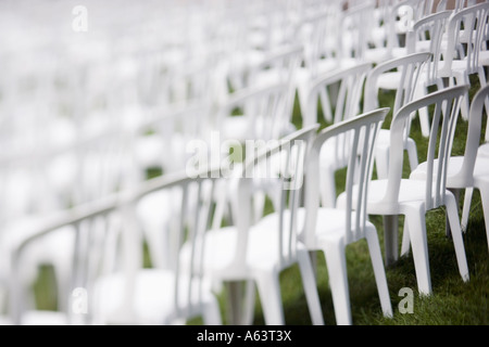 Audience Chairs Stock Photo