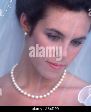 Portrait of Bride Stock Photo