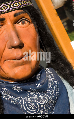 Uncle Zeke's Souvenir Shop in Mitchell, South Dakota, offering unique local memorabilia and gifts.' Stock Photo