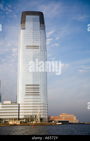 Skyscraper in Jersey City New Jersey Stock Photo