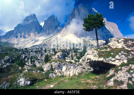 The Dolomite mountains in italy Stock Photo - Alamy