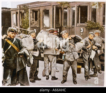 German prisoners of war in World war One Stock Photo - Alamy