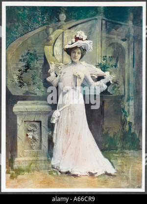 Ada Reeve (1874-1966), English actress, late 19th century. Artist ...