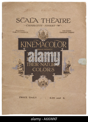 Colour Films In 1911 Stock Photo