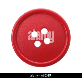 Button isolated on white background Stock Photo - Alamy