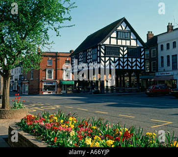 17th. century Market House Ledbury Herefordshire England Stock Photo