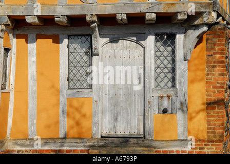 half timbered house in lavenham, suffolk, england Stock Photo