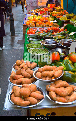 Berwick Street market Soho central London England UK Stock Photo