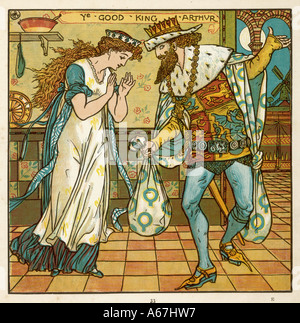 Good King Arthur - Crane Stock Photo - Alamy