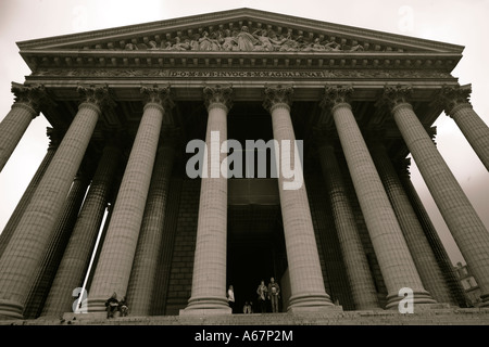 La Madeleine in the Opera Quarter dedicated to Mary Magdalene Paris France Stock Photo