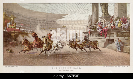 Circus Racing A chariot race in a Roman Circus, Rome, Italy Stock Photo - Alamy