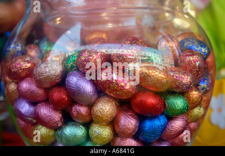 A vase filled with candies Candy Stock Photo