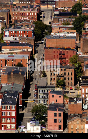 A Ghetto Neighborhood in Downtown Cincinnati, Ohio Stock Photo: 6567288 ...