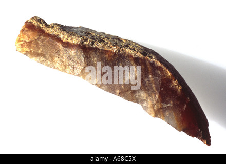 Chert blade Stock Photo