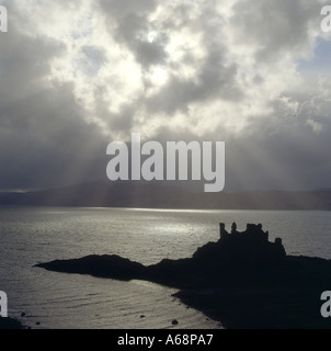 Castle Coeffin Lismore Island Stock Photo