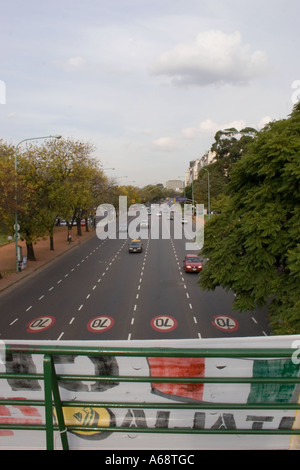 Large road in Buenos Aires Stock Photo