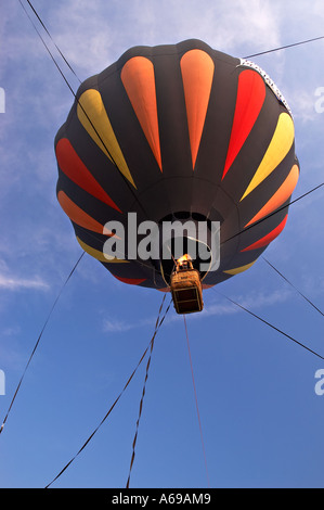 An air balloon in the sky Stock Photo