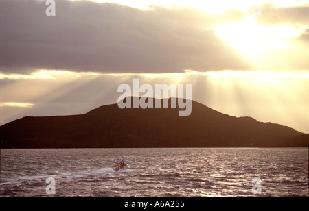 Summer Isles Postal service with its own stamps Wester Ross Scotland UK Boat takes mail to mainland Stock Photo