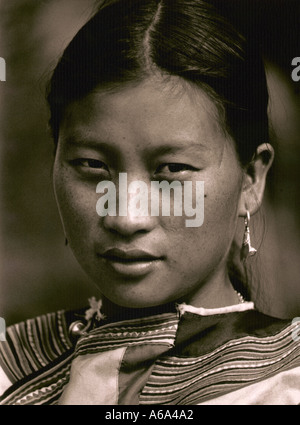naked Thai girl black and white Stock Photo - Alamy
