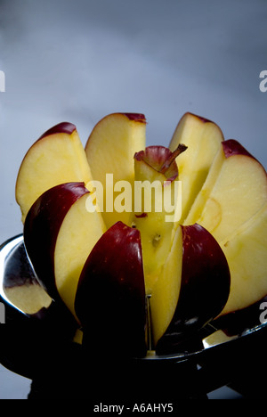 Apple sections Stock Photo